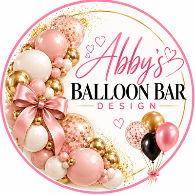Abby’s Balloon Bar Design logo